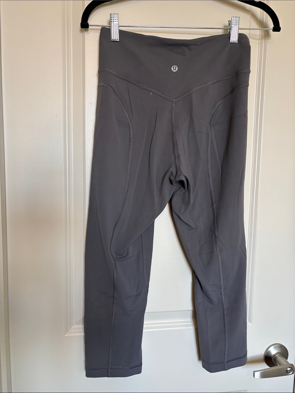 lululemon athletica Gray Cropped Leggings